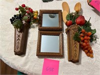 VINTAGE SCONCES AND MIRRORS