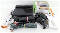 * Microsoft Xbox 360 with 2 Controllers,