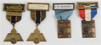 Lot of (4) 1941 & 1942 American Legion Convention