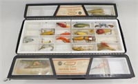 * Ted Williams Tackle Box with Vintage Lures