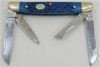 Steel Warrior Pocket Knife - Blue