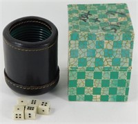 Vintage Dice and Shaker