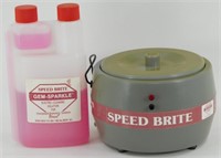 * Speed Brite Ionic Cleaner with Solution - Works