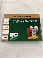 12 gauge 00 buck shot. 10 cartridges