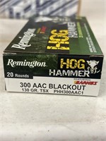 Remington. Hog Hammer. 300 AAC blackout period