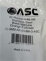32 round 9 mm, AR stainless steel magazine