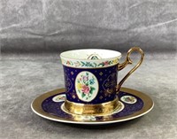 1995 decorative Avon honor society saucer&teacup