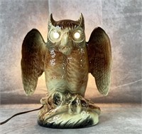 vintage rare Kron Owl Tv lamp