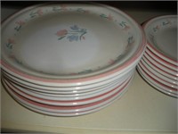 Tienshan Stoneware dish set - contents of