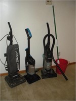 Sweepers, mop & bucket