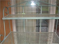 Metal plant stand/bakers rack  31x19x66