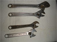 Adjustable wrenches