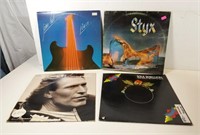 Group of Four Vinyl Records