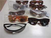 (9) Sun Glasses With Colorful Frames