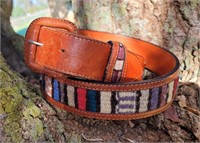 (Private) 36” WESTERN LEATHER BELT