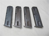 4pc Beretta 92 / M9 Pistol Magazines