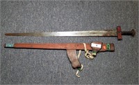 Antique Stamped Sword and Scabbard