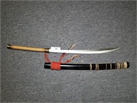 Thai Short Sword with Scabbard