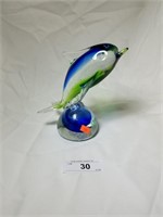 Paperweight Dolphin, 8" tall