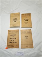 Vintage Military Briefing Pamphlets
