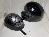 Pair of Motorcycle Helmet, XL Harley