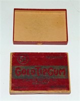 RARE 5 cent GOLD TIP GUM BOX - CIGARETTE FORM