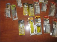 Assorted Wall & Door Anchors Mostly Plastic