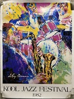 ‘82 Jazz Art Poster Made By Leroy Neiman