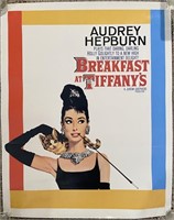 Audrey Hepburn in Breakfast At Tiffany’s Poster