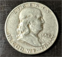 1952-P Franklin Half Dollar