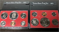 Lot of 2 1973-S United States Proof Sets