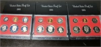 Lot of 3 1981-S United States Proof Sets
