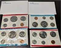 Lot of 2 1977-P and 2 1977-D US Mint Sets