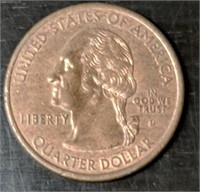 2000-D New Hampshire State Quarter w/Clad Error
