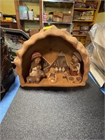 Pottery Nativity