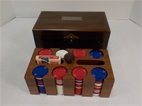 Vintage Poker Set