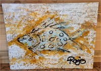 RARE Art Auction Coastal Artist Big Fish ROJO & More