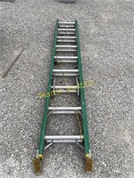 18' non conductive fiberglass Ext. ladder