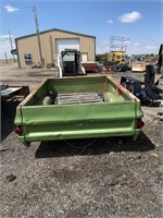 Green PIckup Box Trailer