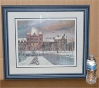 Queens Park Framed Print by Andy Donato 1979