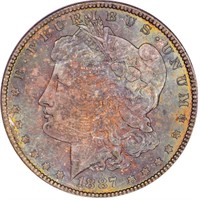 $1 1887  NGC  MS65 CAC