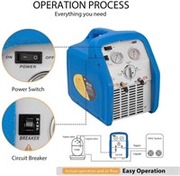 Single Cylinder Portable Refrigerant Recovery Unit