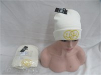 6 YOUNG & RECKLESS TOQUES - WHITE