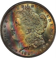 $1 1887-O  PCGS  MS65+ CAC