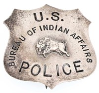 U.S. BUREAU OF INDIAN AFFAIRS POLICE BADGE