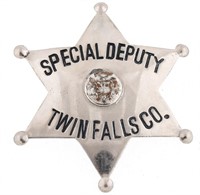 TWIN FALLS COUNTY SPECIAL DEPUTY BADGE