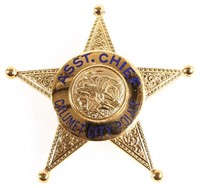 CALUMET CITY ILLINOIS POLICE ASST. CHIEF BADGE