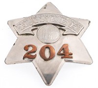 FOREST PRESERVE DIST. COOK COUNTY RANGER BADGE NO.
