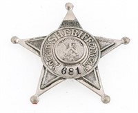 COOK CO. ILLINOIS SPECIAL DEPUTY SHERIFF BADGE NO.