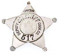 COOK COUNTY ILLINOIS SPECIAL DEPUTY SHERIFF BADGE